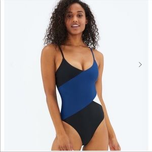 NEW Summersalt The Marina Colorblock One Piece Swimsuit